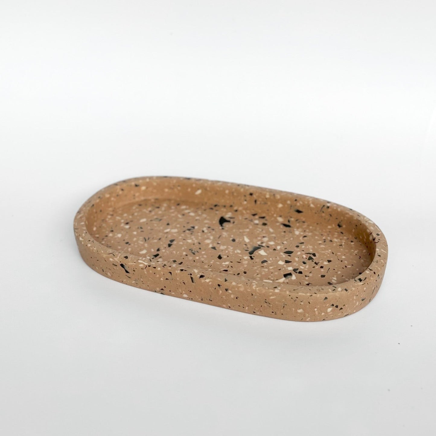 Chunky Oval Tray | Cappucino