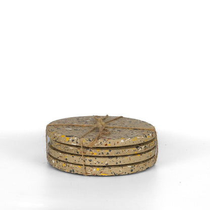 Round Coaster Set | Terrazzo