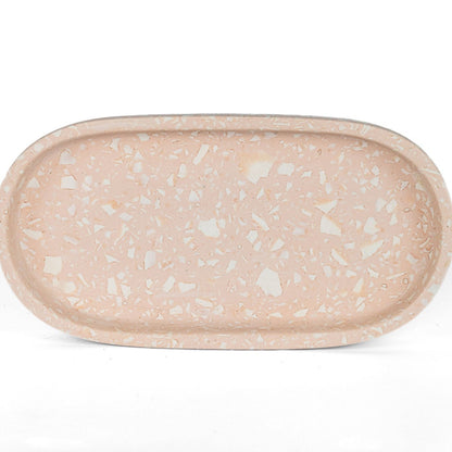 Chunky Oval Tray | Blush