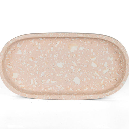 Chunky Oval Tray | Blush