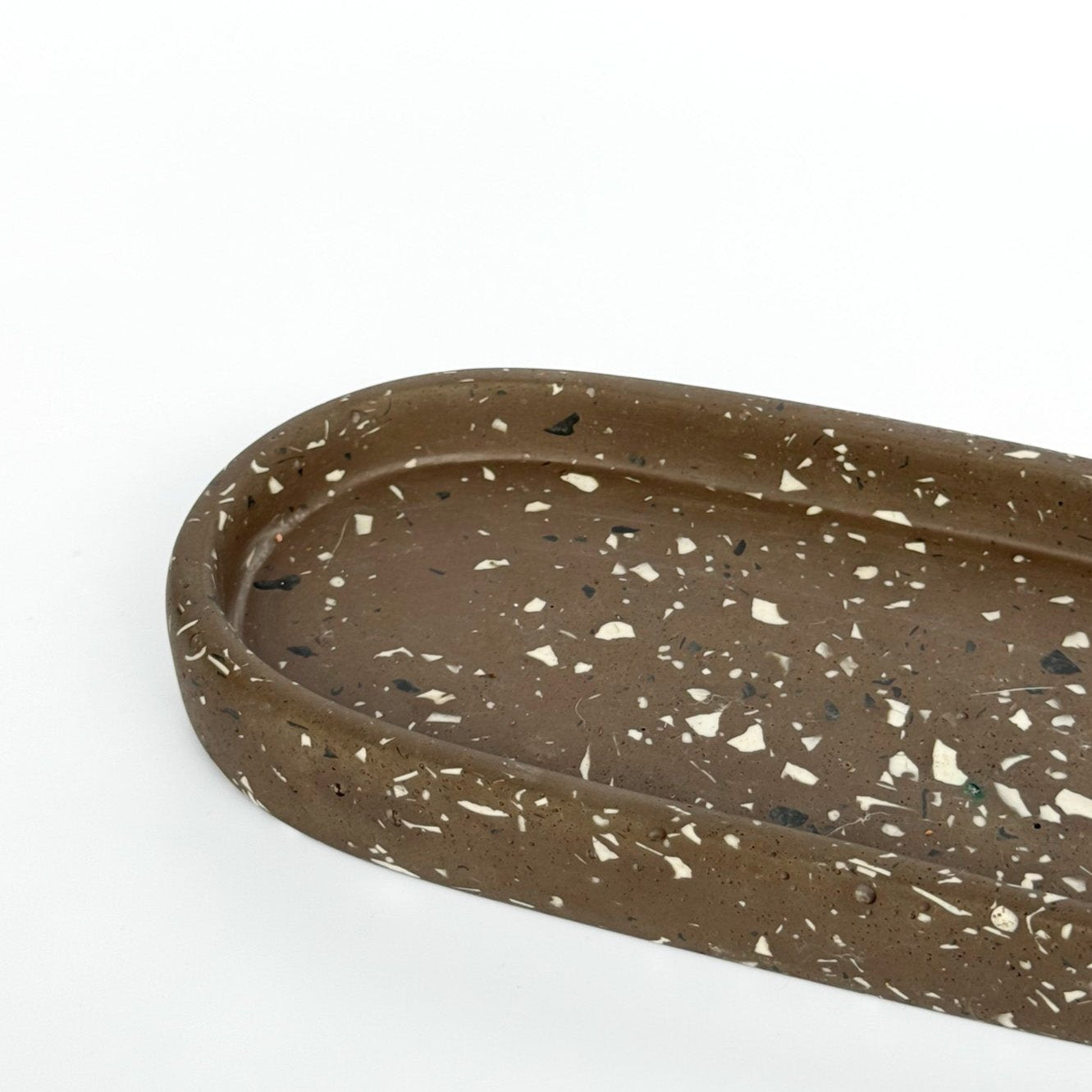 Chunky Oval Tray | Espresso