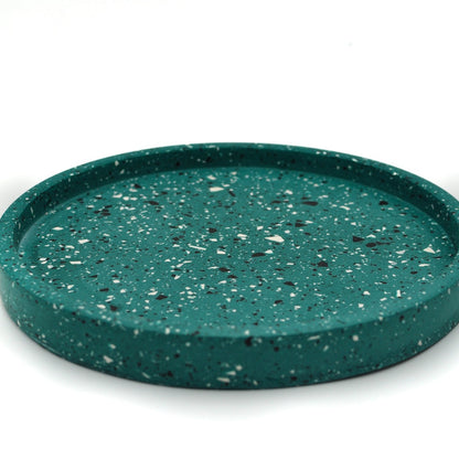 Large Round Tray | Teal