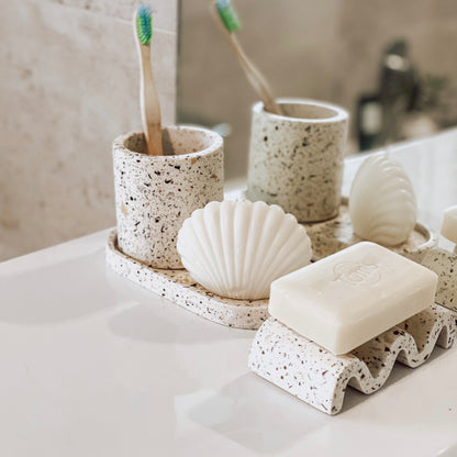 Wonky Soap Dish | Sage