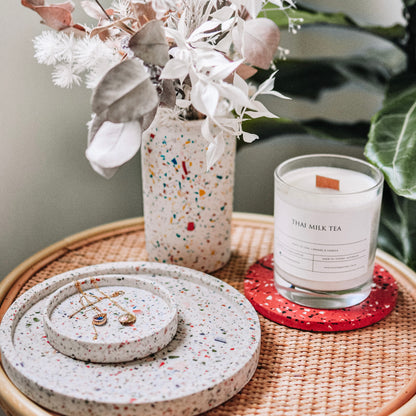 Round Coaster Set | Rust