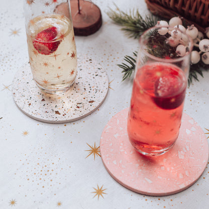Round Coaster Set | Terrazzo
