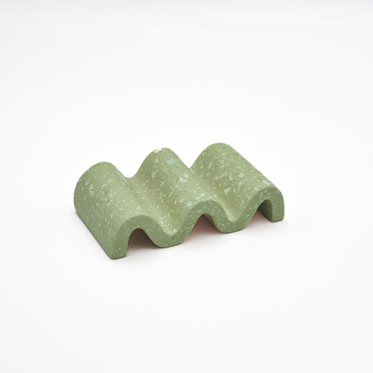Wonky Soap Dish | Sage